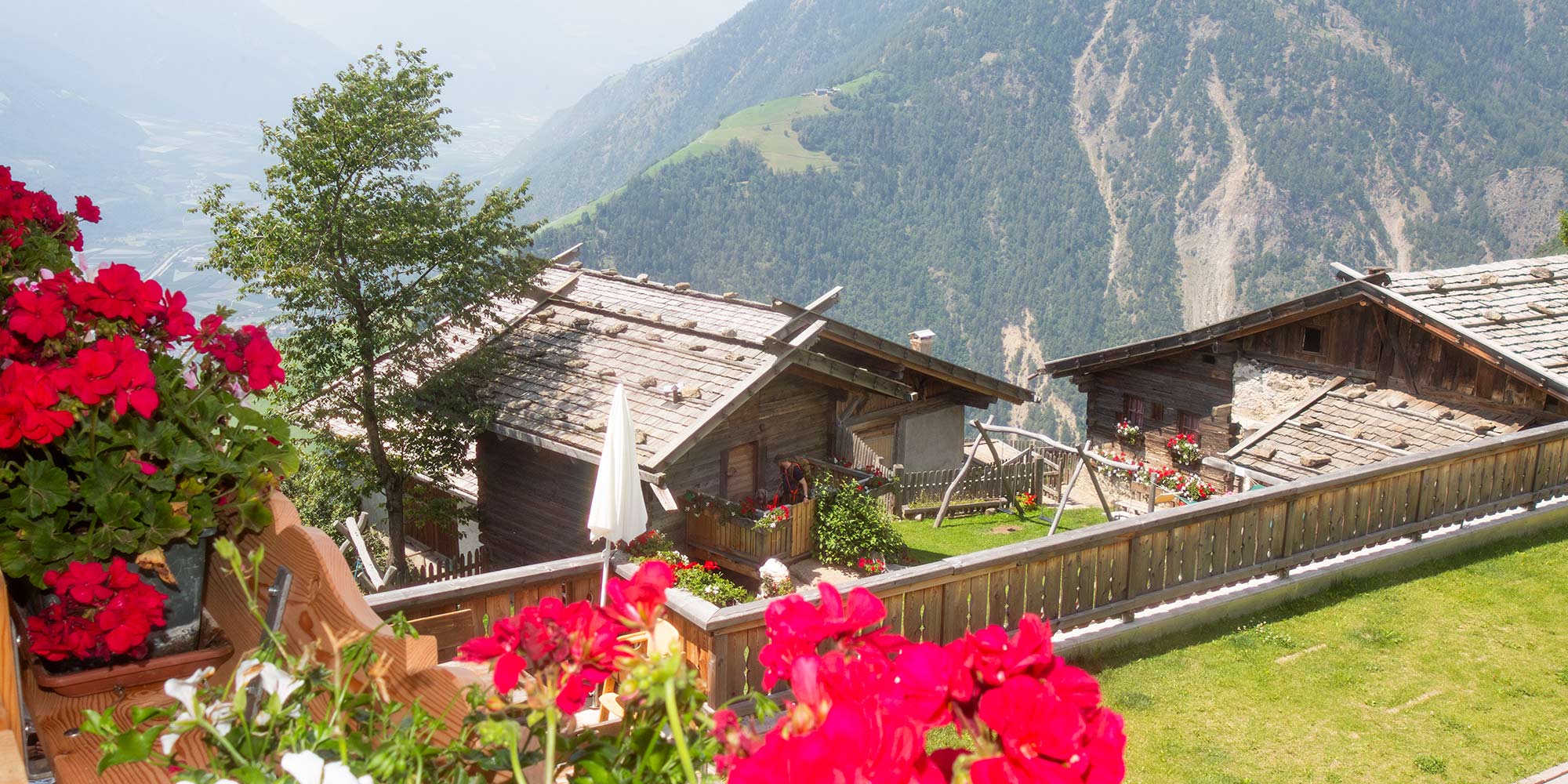Maso Patleidhof Monte di Sole a Naturno in Alto Adige